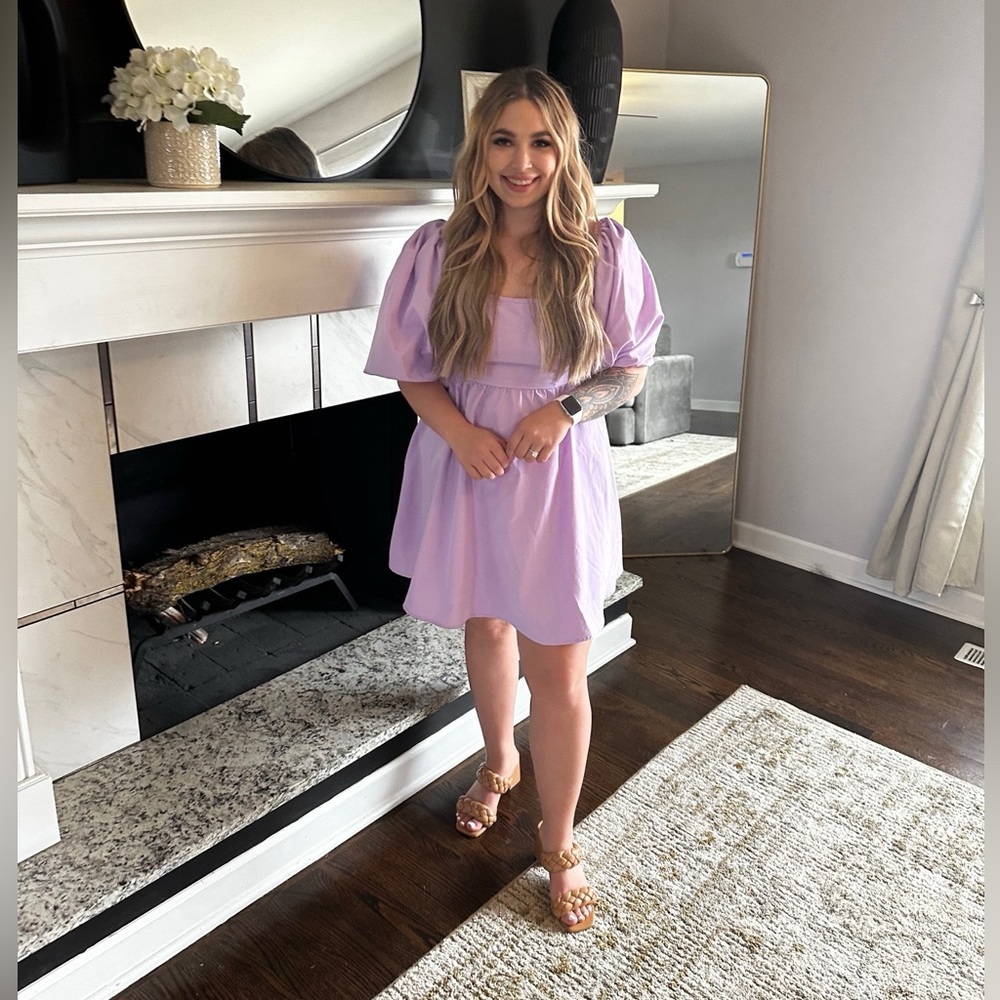 Purple dress